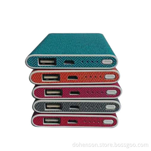 fashionable colorful leather power bank 4000mAh for iPhone 5/6/7 plus,Samsung